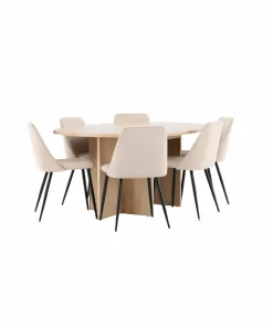 Venture Home Spisebord Strada med stol Night