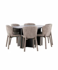 Venture Home Spisebord Strada med Astoria-stol