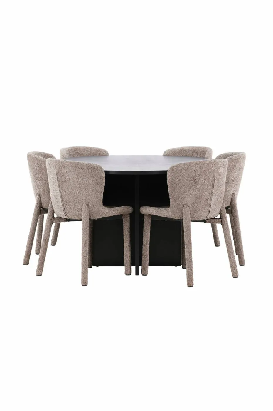 Venture Home Spisebord Strada med Astoria-stol