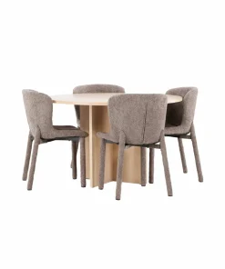 Venture Home Spisebord Strada med Astoria-stol