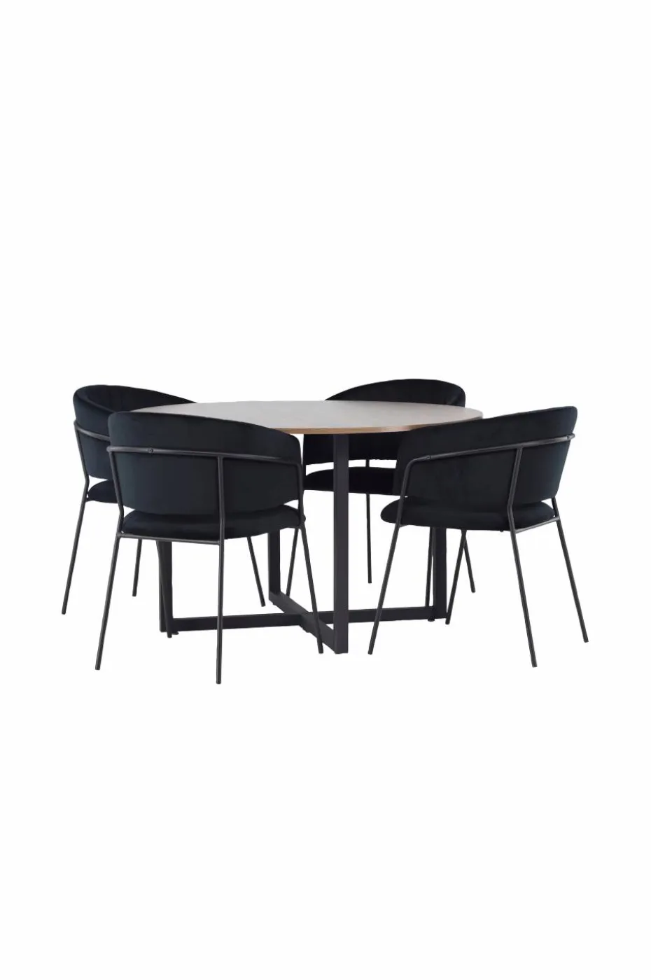 Venture Home Spisegruppe Durango med 4 stk stoler Selma
