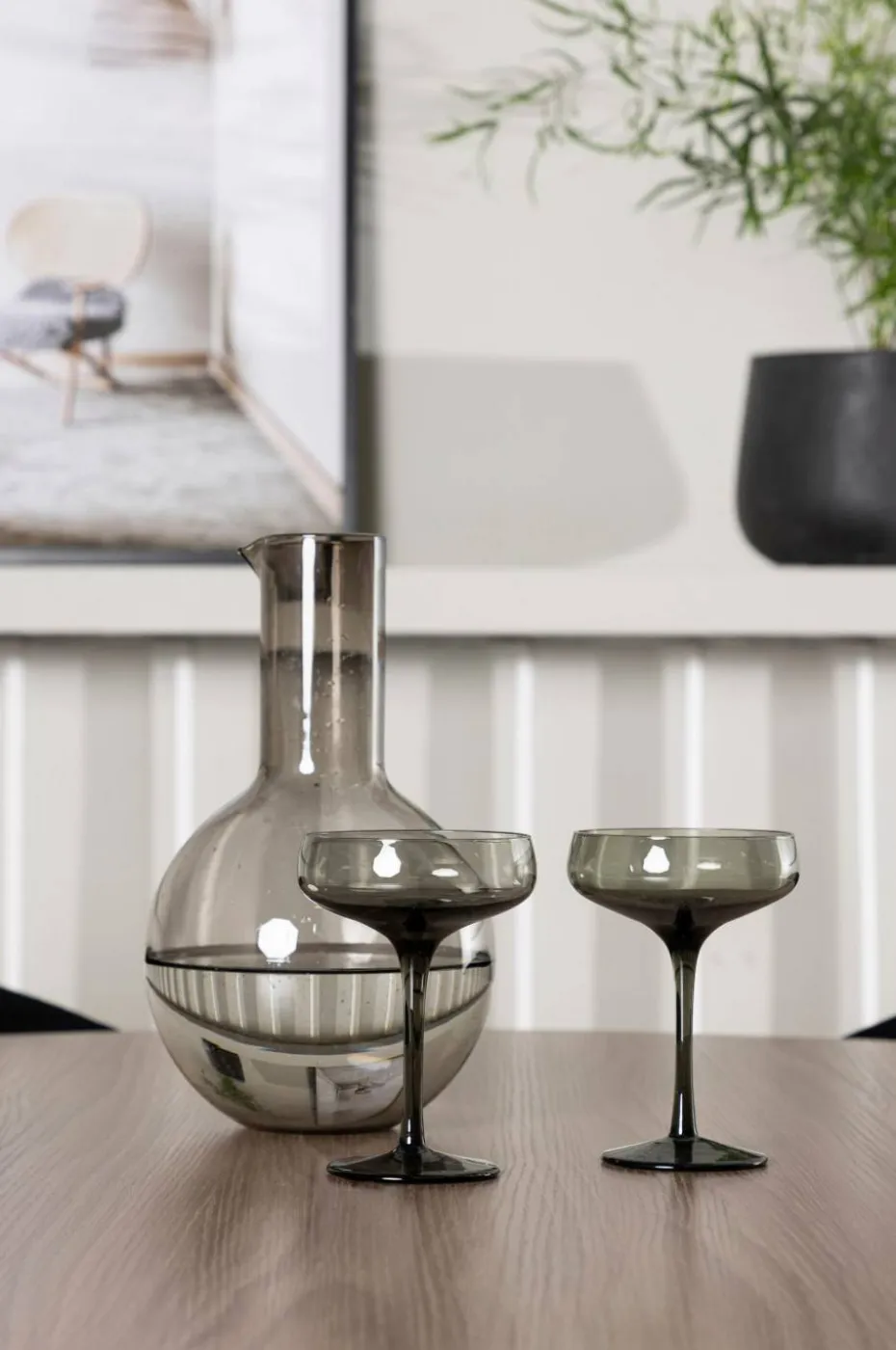 Venture Home Spisegruppe Durango med 4 stk stoler Selma