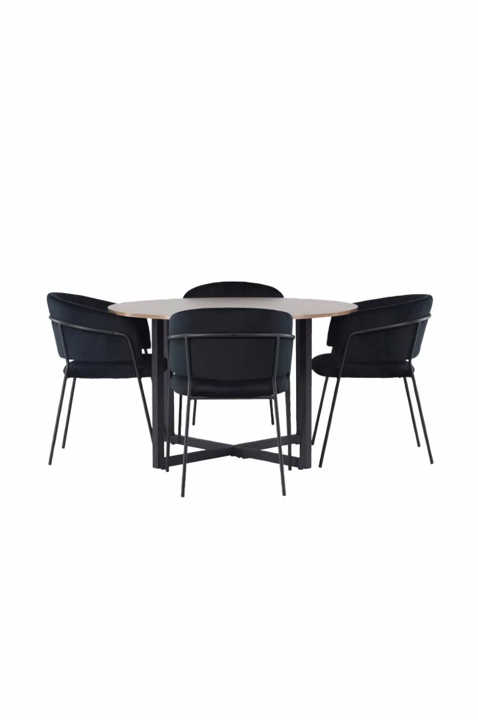 Venture Home Spisegruppe Durango med 4 stk stoler Selma