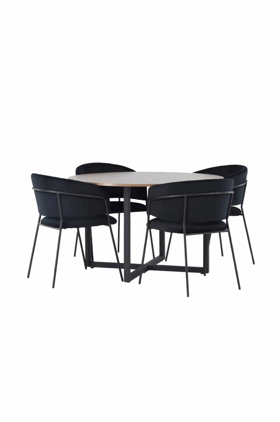 Venture Home Spisegruppe Durango med 4 stk stoler Selma