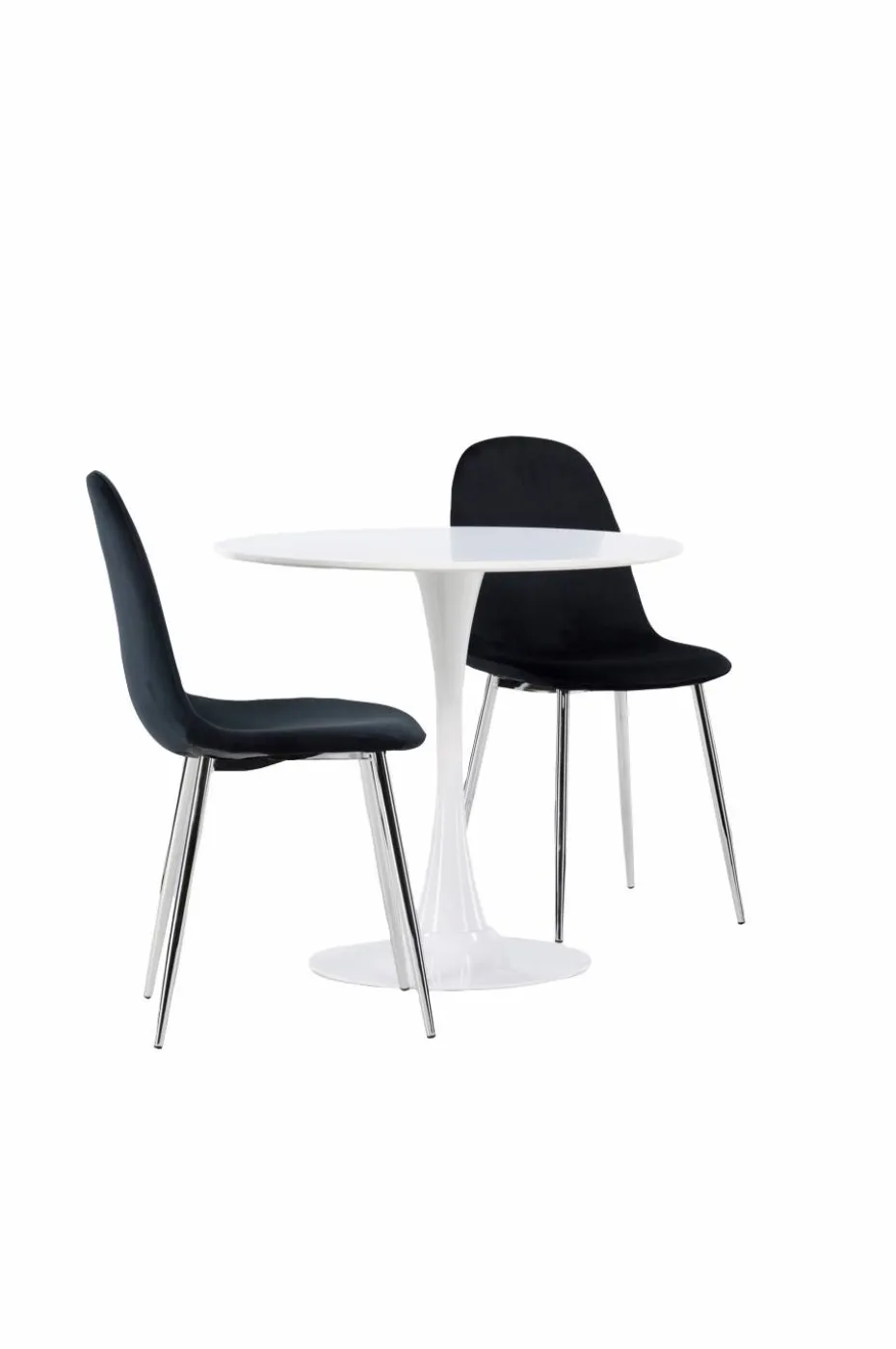 Venture Home Spisegruppe Hamden med 2 stk stoler Polar