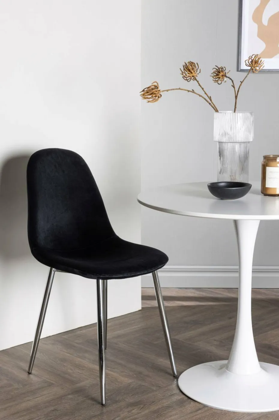 Venture Home Spisegruppe Hamden med 2 stk stoler Polar