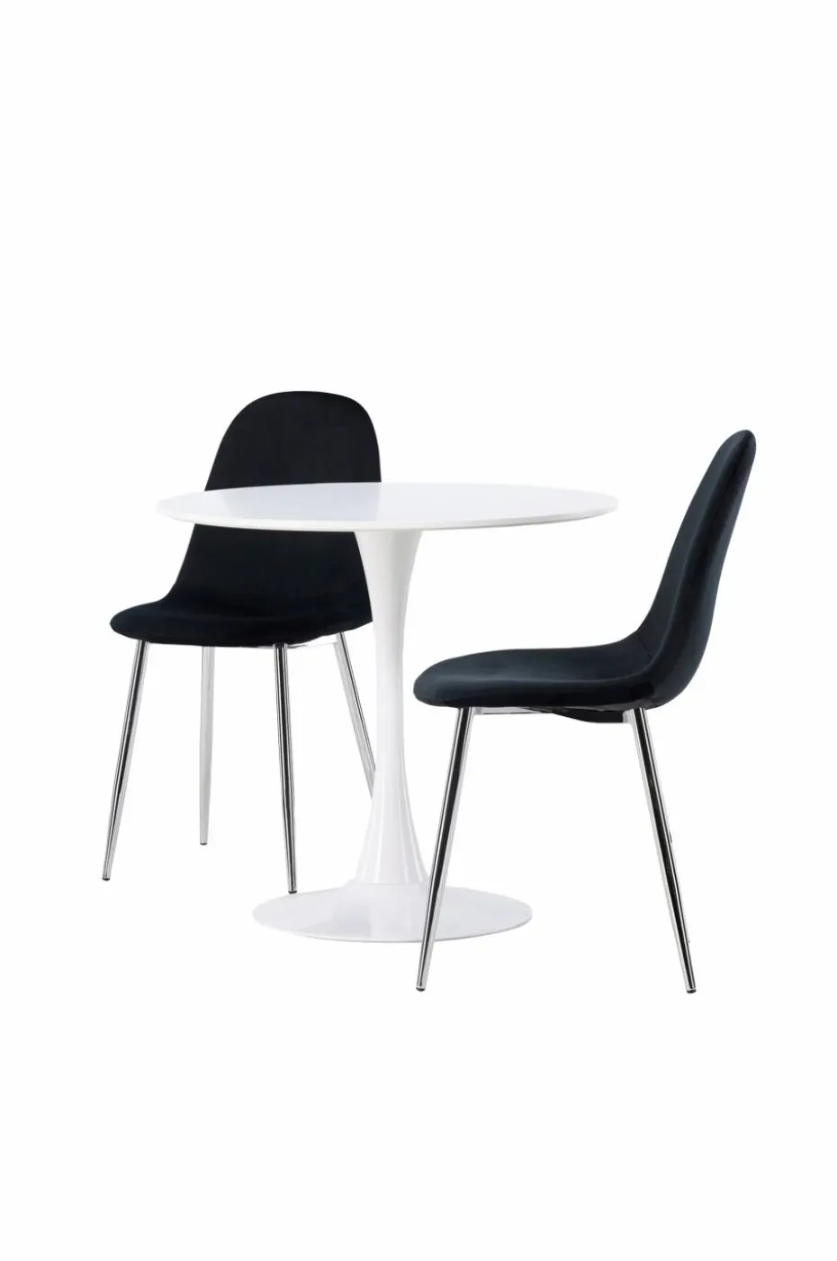 Venture Home Spisegruppe Hamden med 2 stk stoler Polar