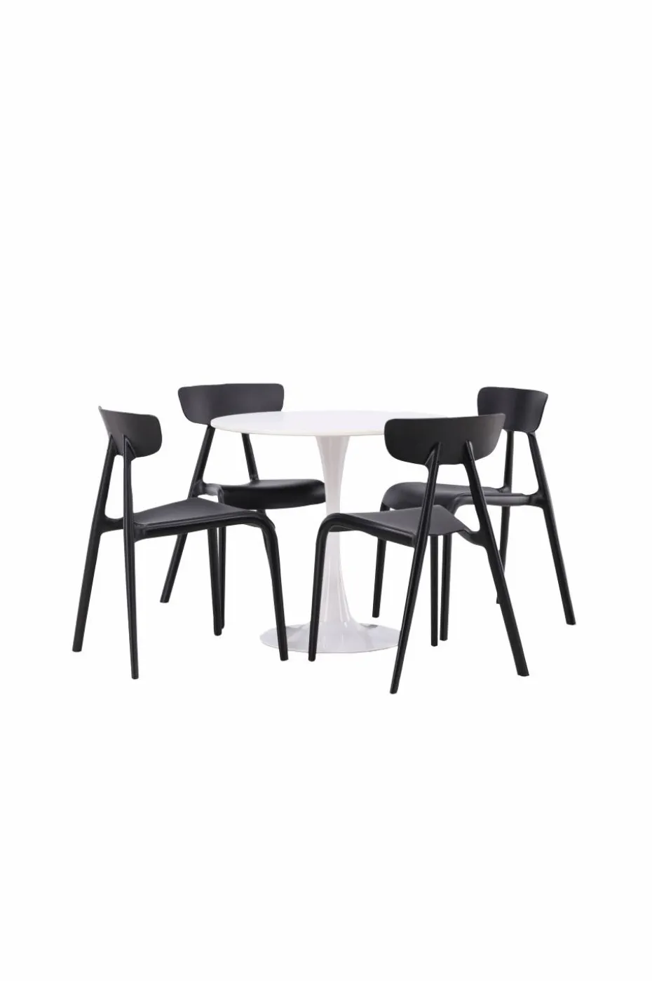 Venture Home Spisegruppe Hamden med 4 stk stoler Ursholmen