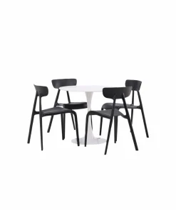 Venture Home Spisegruppe Hamden med 4 stk stoler Ursholmen