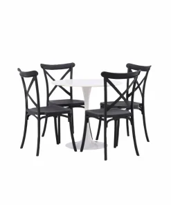 Venture Home Spisegruppe Hamden med 4 stk stoler Crosett