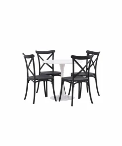 Venture Home Spisegruppe Hamden med 4 stk stoler Crosett