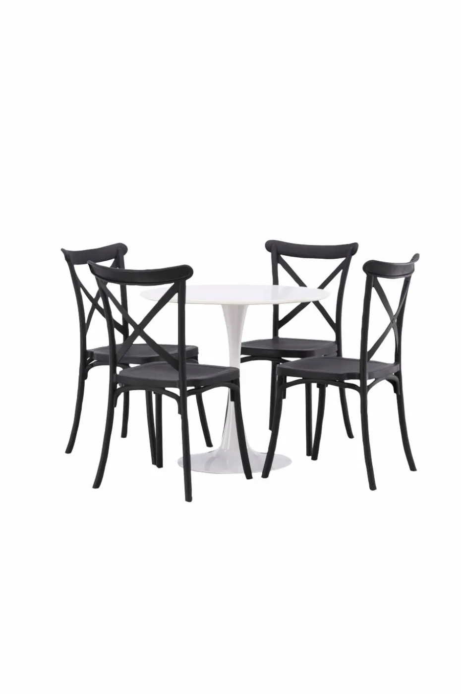 Venture Home Spisegruppe Hamden med 4 stk stoler Crosett