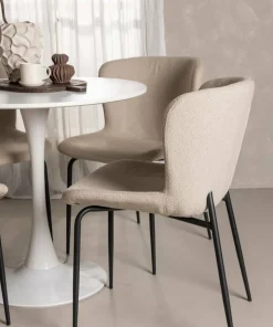 Venture Home Spisegruppe Hamden med 4 stk stoler Modesto