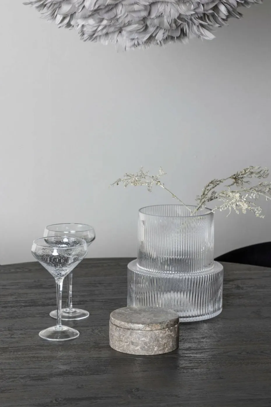 Venture Home Spisegruppe Lanzo med 4 stk stoler Selma