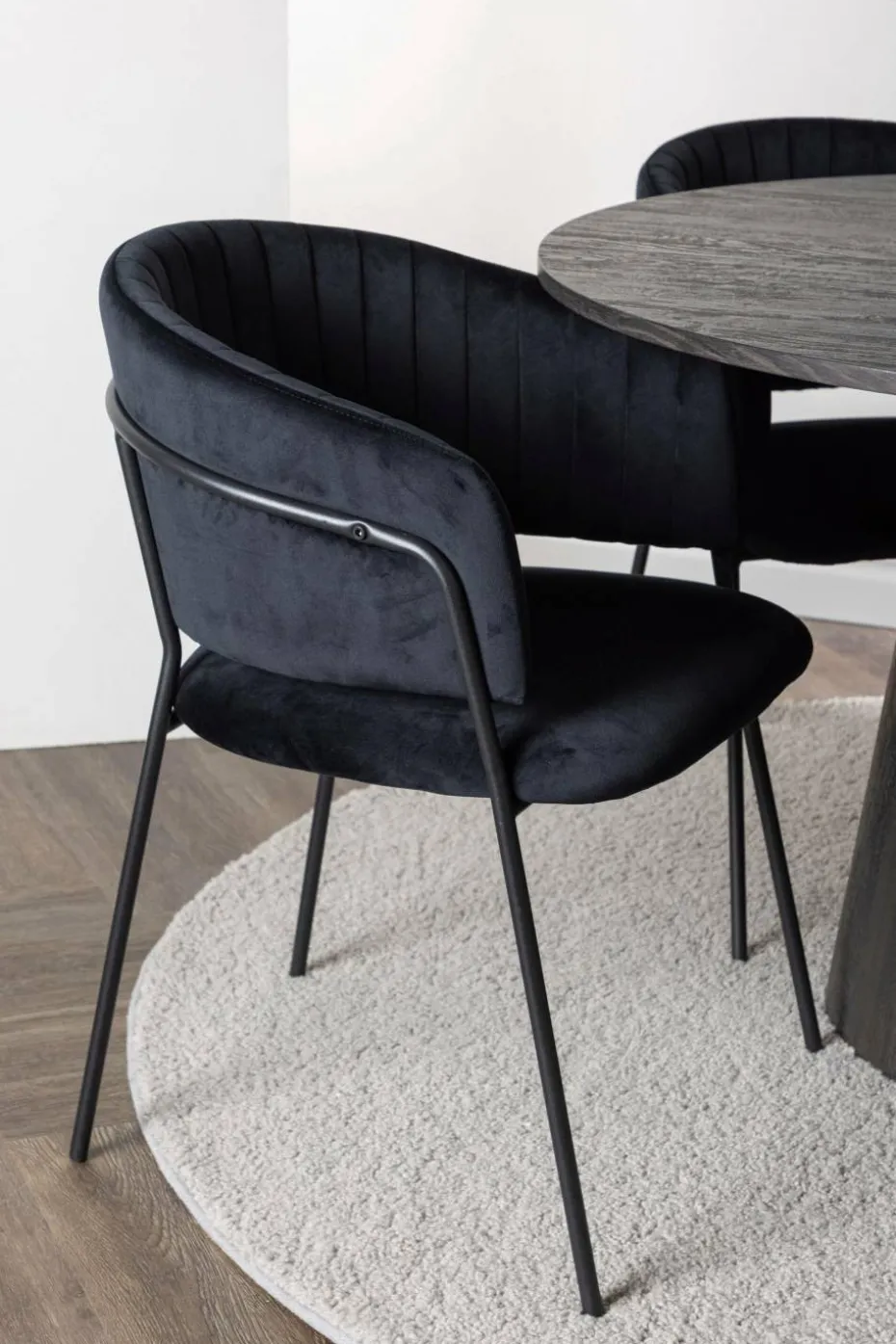 Venture Home Spisegruppe Lanzo med 4 stk stoler Selma