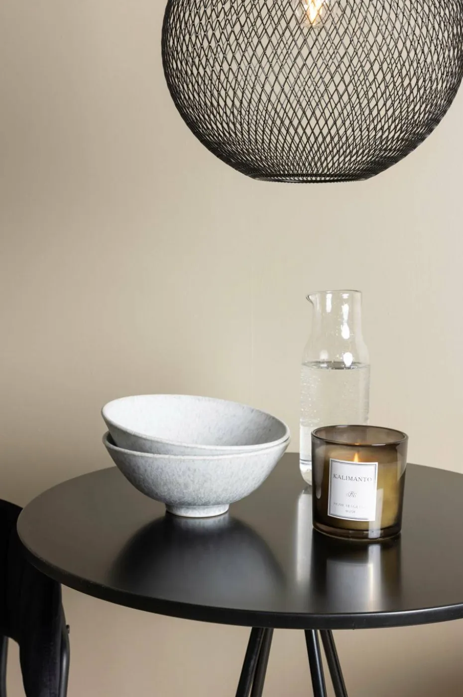 Venture Home Spisegruppe Bistro med 2 stk stoler Lui