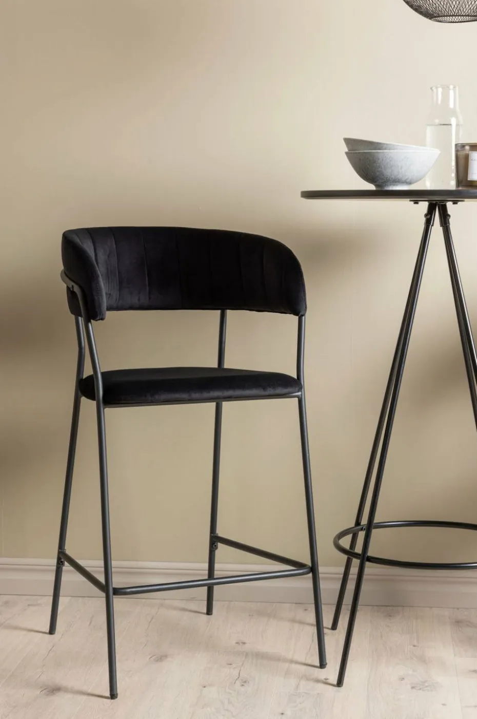 Venture Home Spisegruppe Bistro med 2 stk stoler Lui