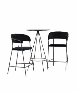 Venture Home Spisegruppe Bistro med 2 stk stoler Lui