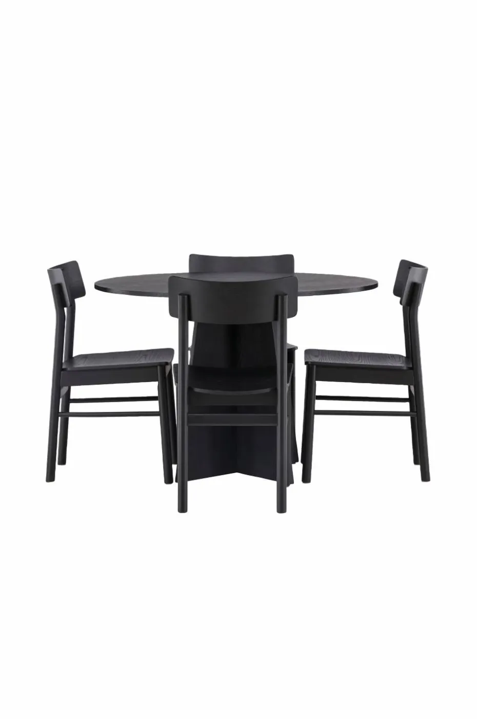 Venture Home Spisegruppe Bootcut Round og stolene Montros