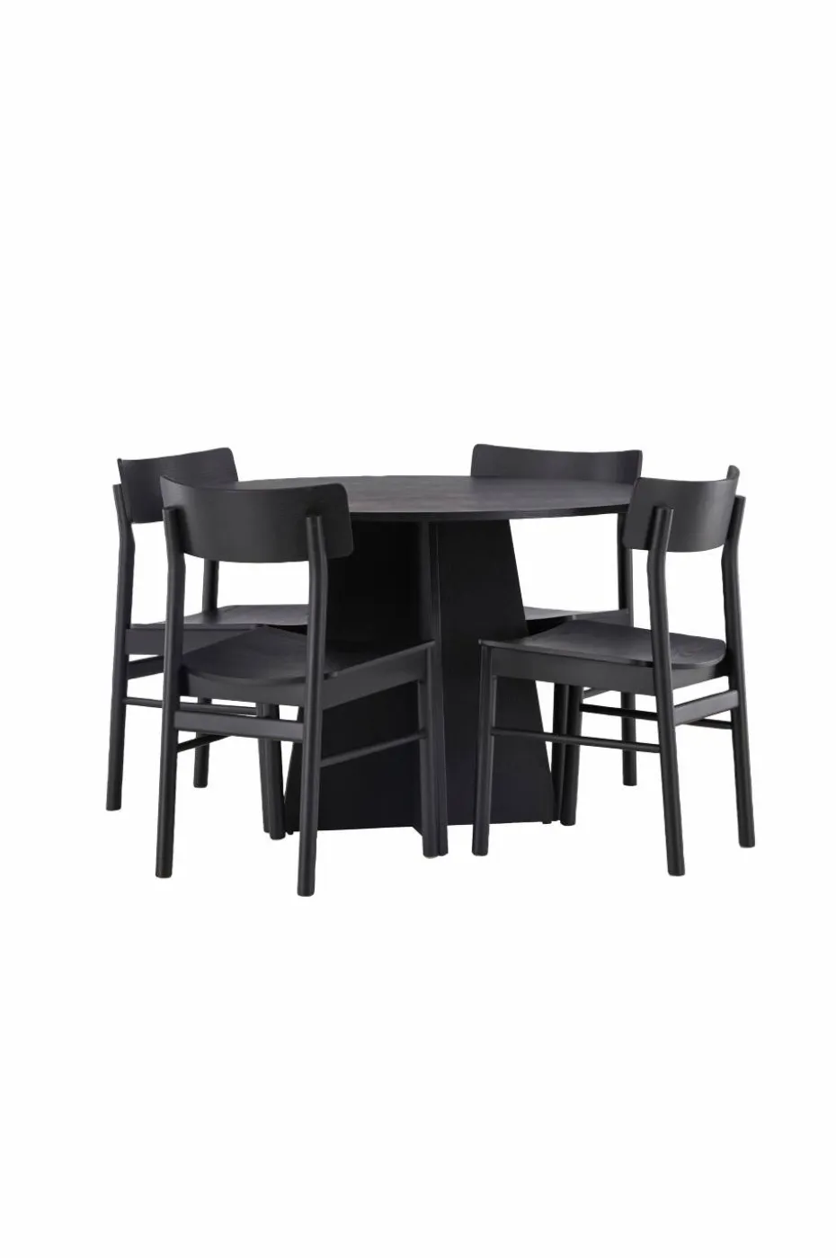 Venture Home Spisegruppe Bootcut Round og stolene Montros