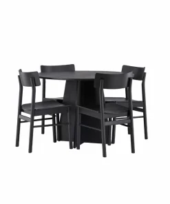 Venture Home Spisegruppe Bootcut Round og stolene Montros