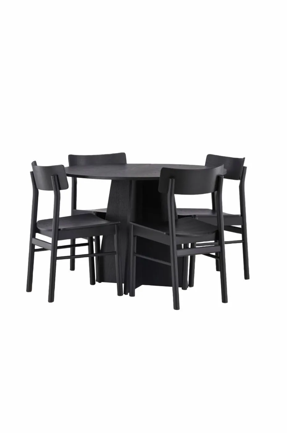 Venture Home Spisegruppe Bootcut Round og stolene Montros