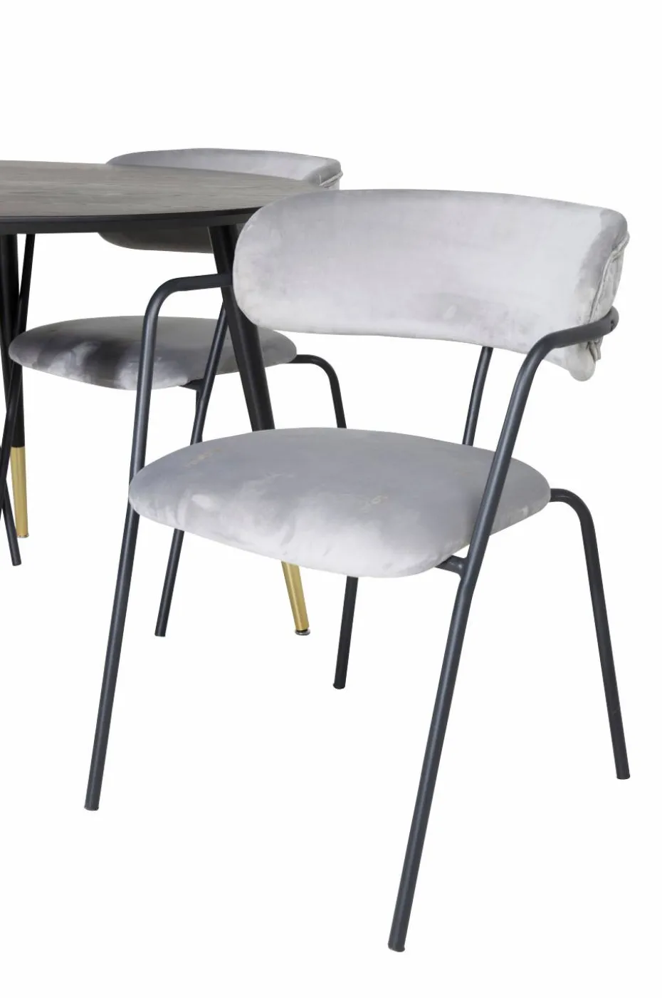 Venture Home Spisegruppe Dipp med 4 stk stoler Arrow