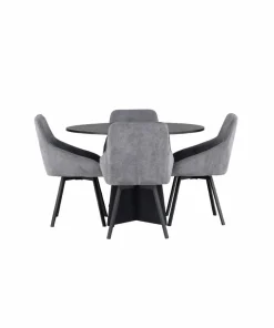 Venture Home Spisegruppe Bootcut med 4 stk stoler Rosie