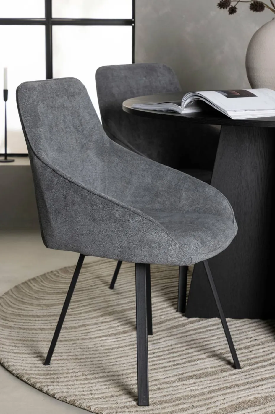 Venture Home Spisegruppe Bootcut med 4 stk stoler Rosie