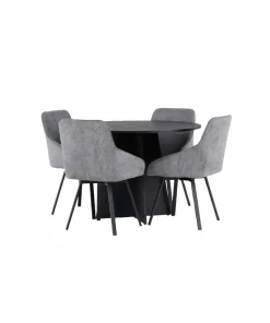 Venture Home Spisegruppe Bootcut med 4 stk stoler Rosie