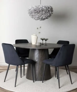 Venture Home Spisegruppe Lanzo med 4 stk stoler Night
