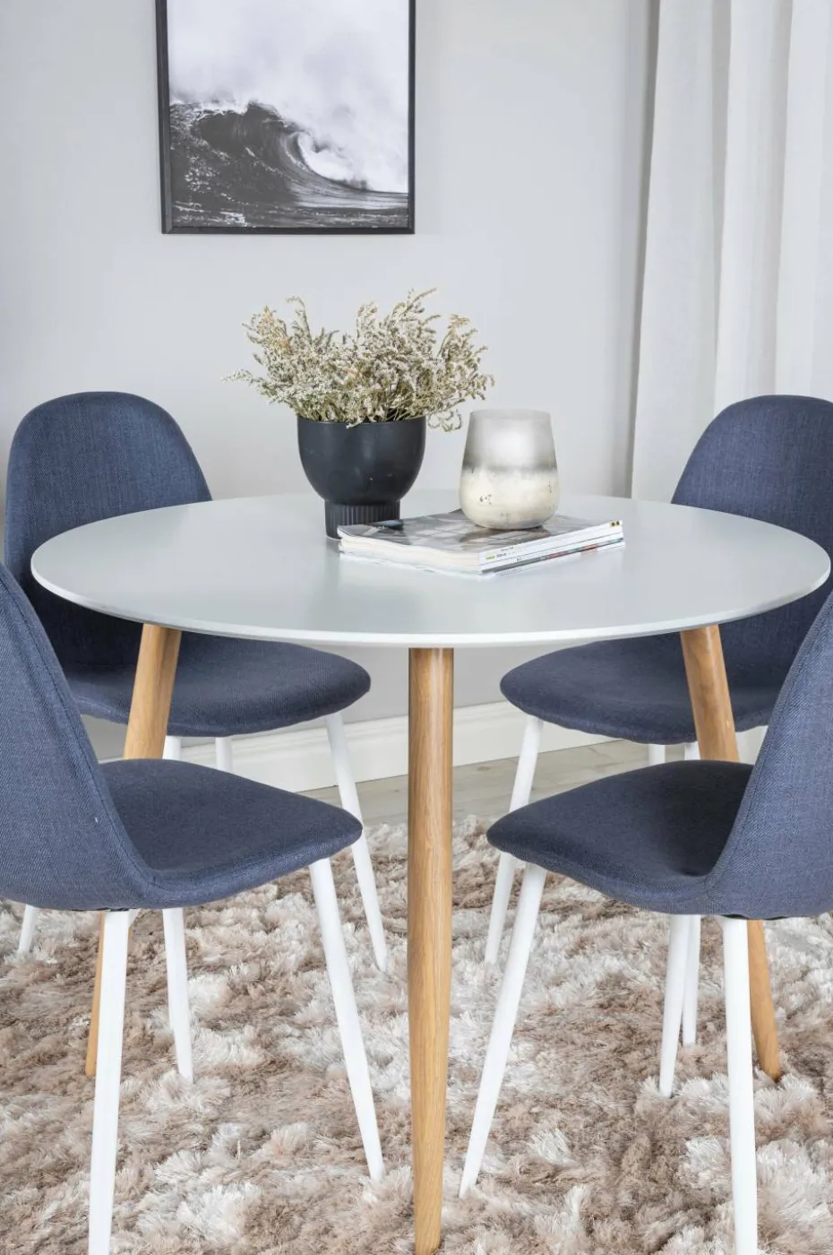 Venture Home Spisegruppe Plaza med stolene Polar