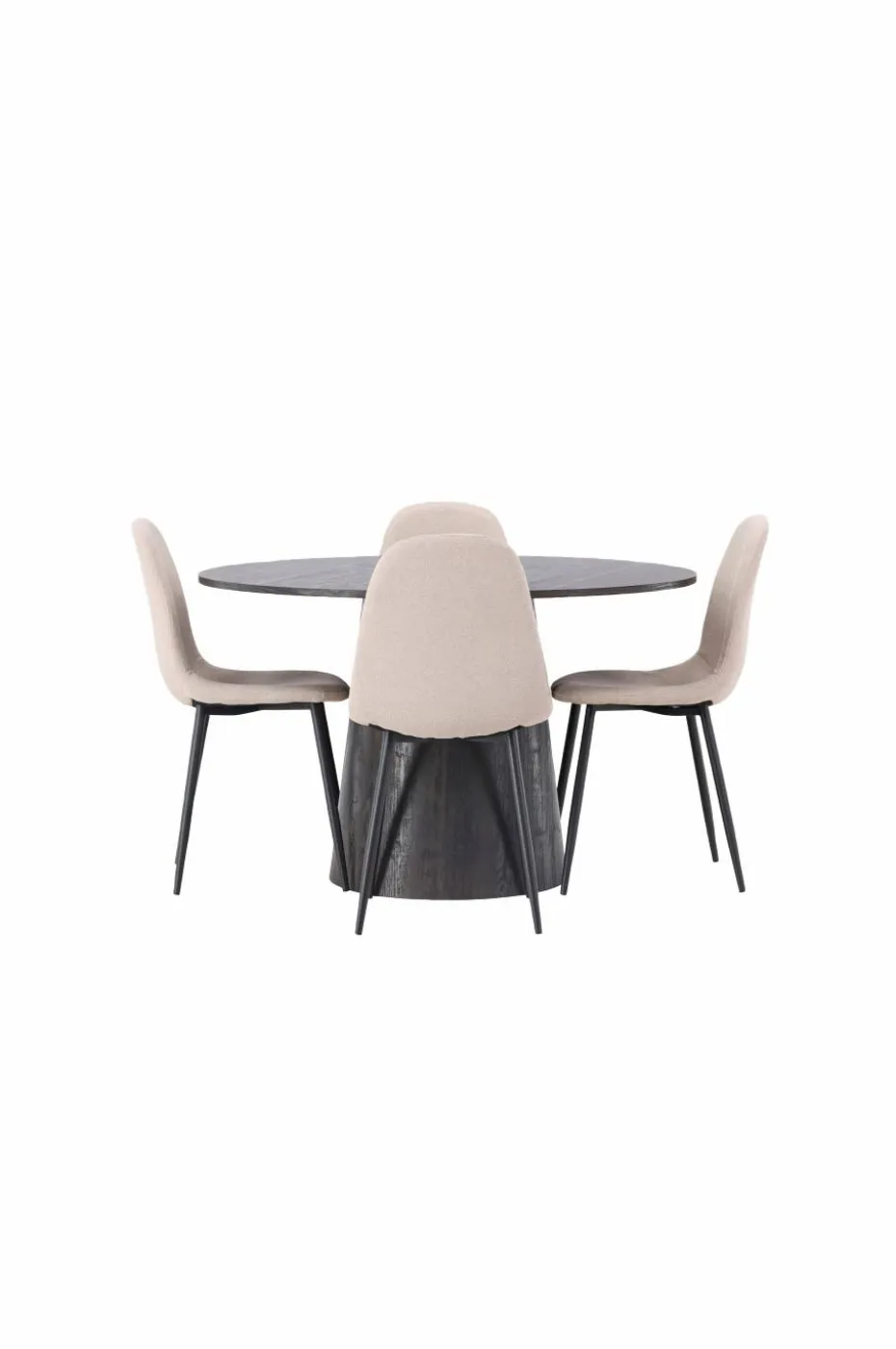Venture Home Spisegruppe Lanzo med 4 stk stoler Polar