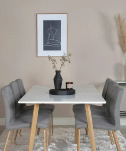 Venture Home Spisegruppe Polar med stolene Mace