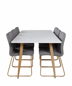 Venture Home Spisegruppe Polar med stolene Mace