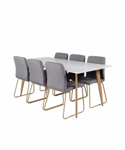 Venture Home Spisegruppe Polar med stolene Mace
