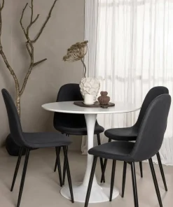 Venture Home Spisegruppe Hamden med 4 stk stoler Polar