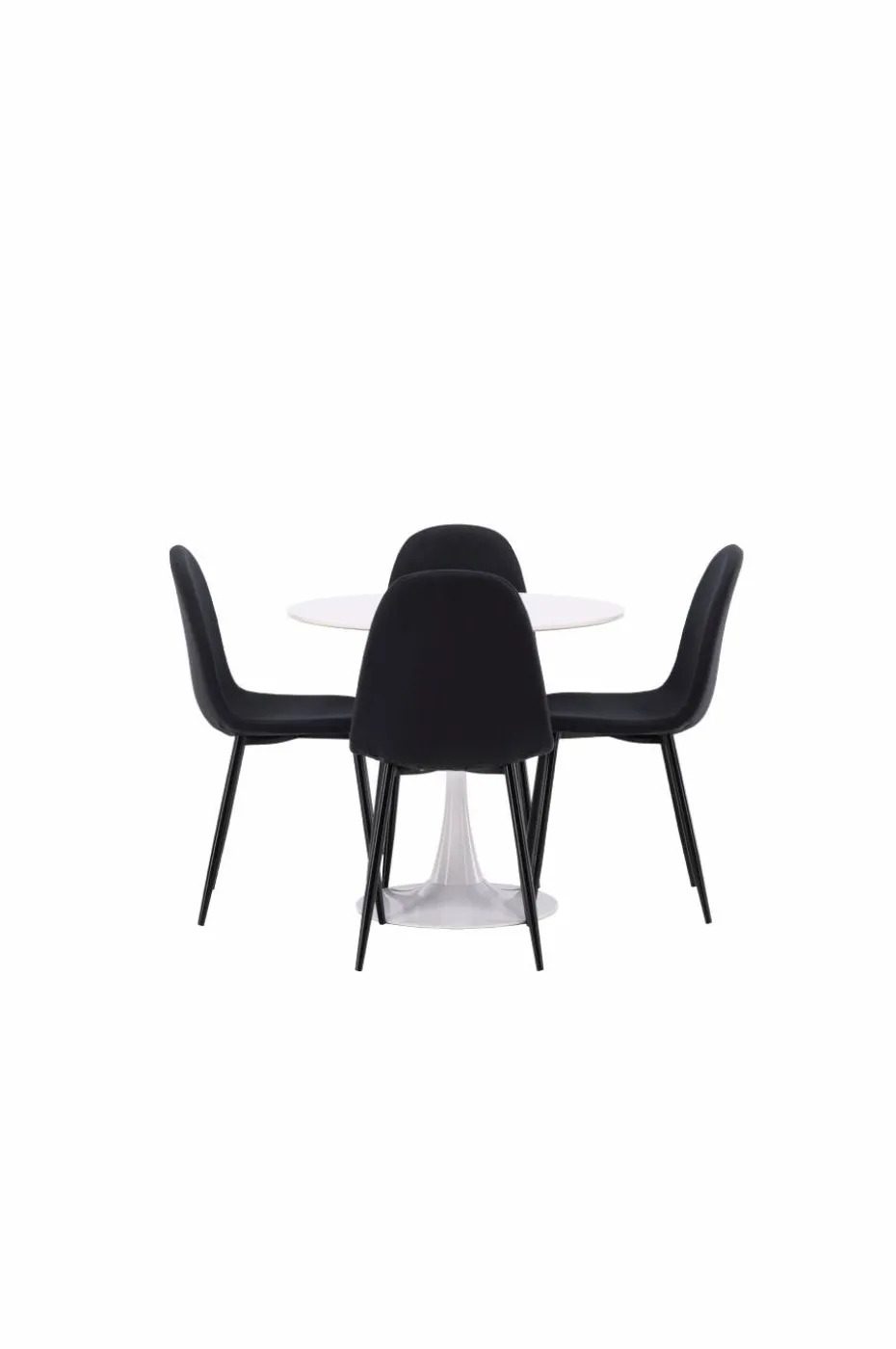 Venture Home Spisegruppe Hamden med 4 stk stoler Polar