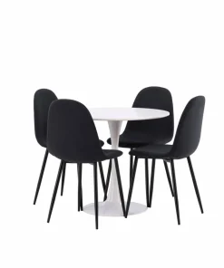 Venture Home Spisegruppe Hamden med 4 stk stoler Polar