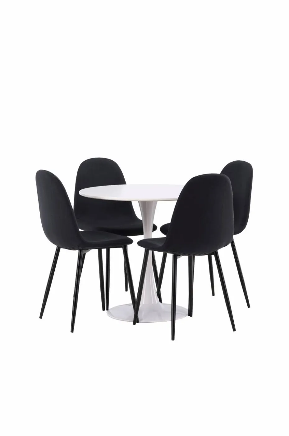 Venture Home Spisegruppe Hamden med 4 stk stoler Polar