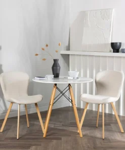 Venture Home Spisegruppe Danburi med 2 stk stoler Lilja