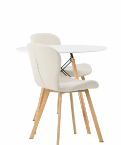 Venture Home Spisegruppe Danburi med 2 stk stoler Lilja