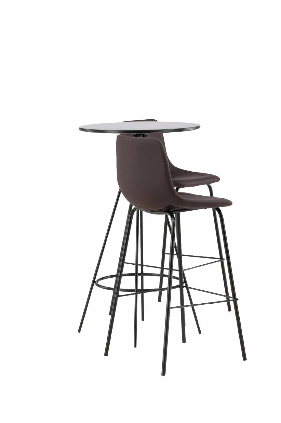 Venture Home Spisegruppe Bistro med 2 stk stoler Alexi