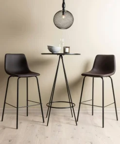 Venture Home Spisegruppe Bistro med 2 stk stoler Alexi
