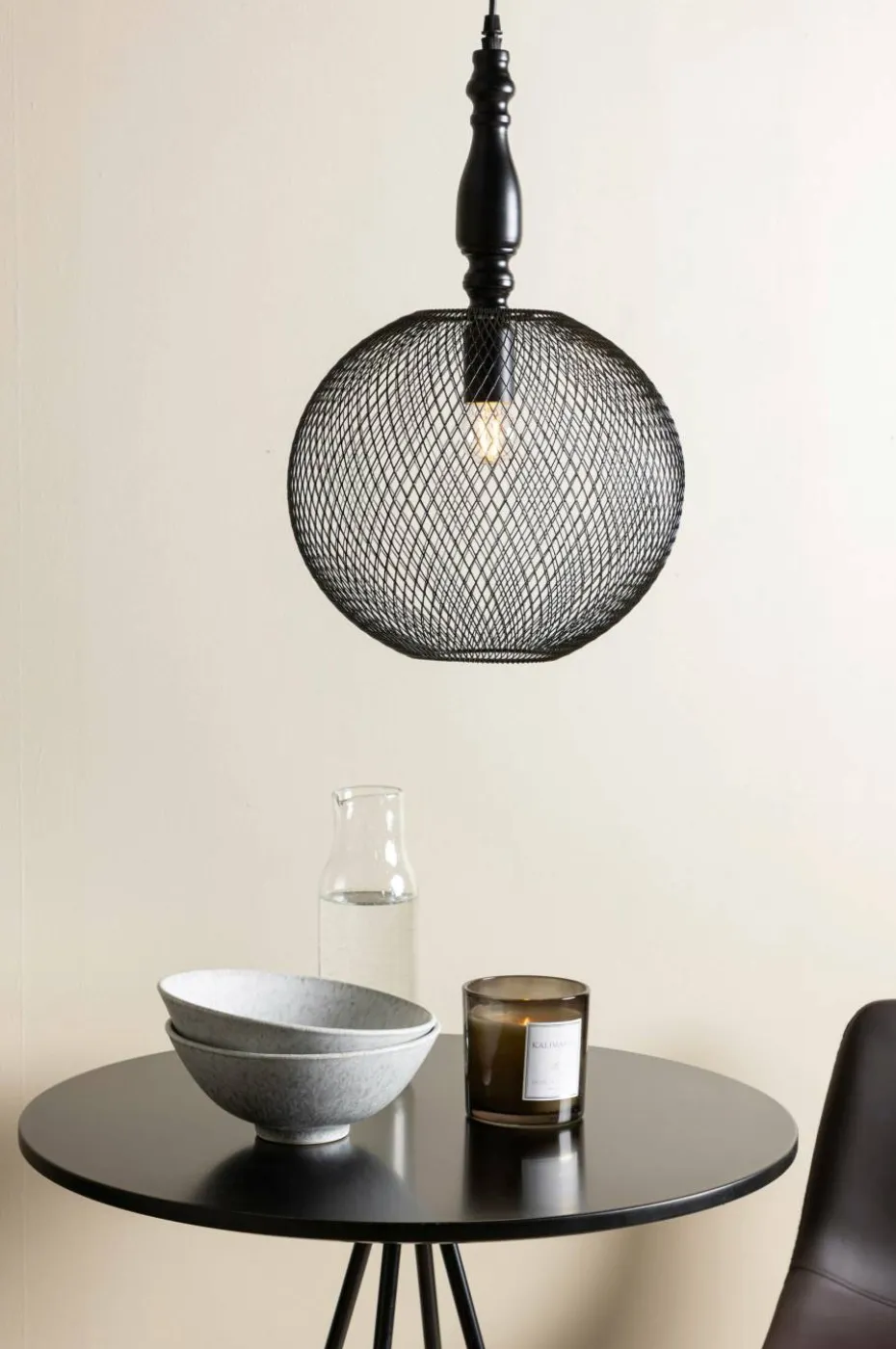 Venture Home Spisegruppe Bistro med 2 stk stoler Alexi