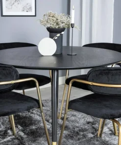Venture Home Spisegruppe Dipp med 4 stk stoler Arrow