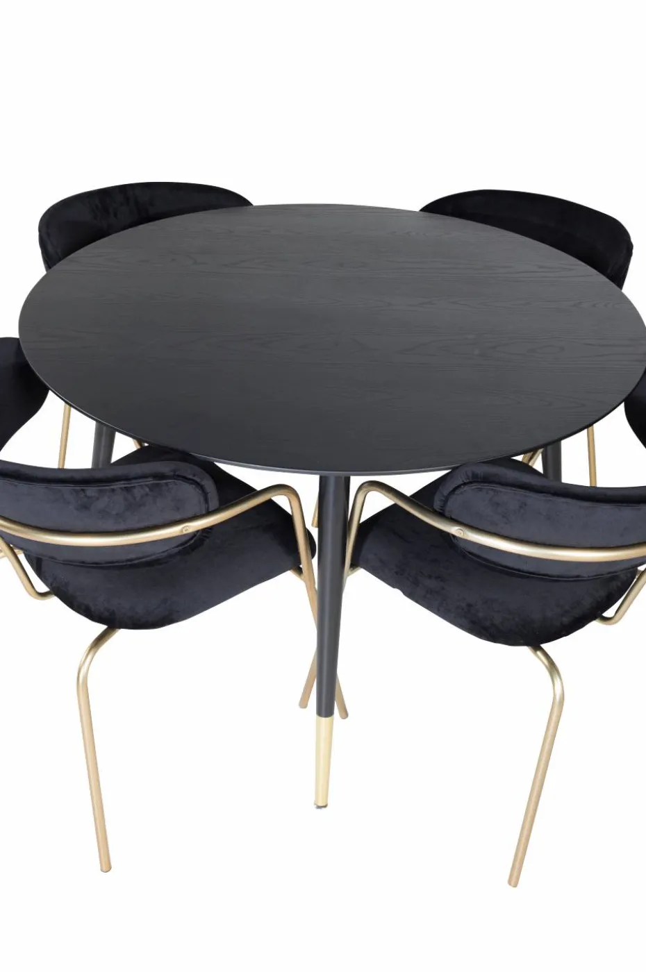 Venture Home Spisegruppe Dipp med 4 stk stoler Arrow