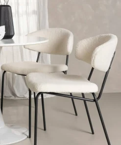 Venture Home Spisegruppe Hamden med 4 stk stoler Chico
