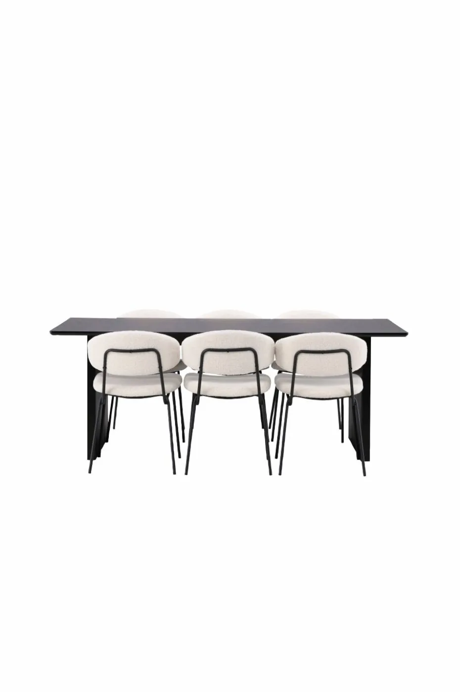 Venture Home Spisegruppe Vail med 6 stk stoler Chico