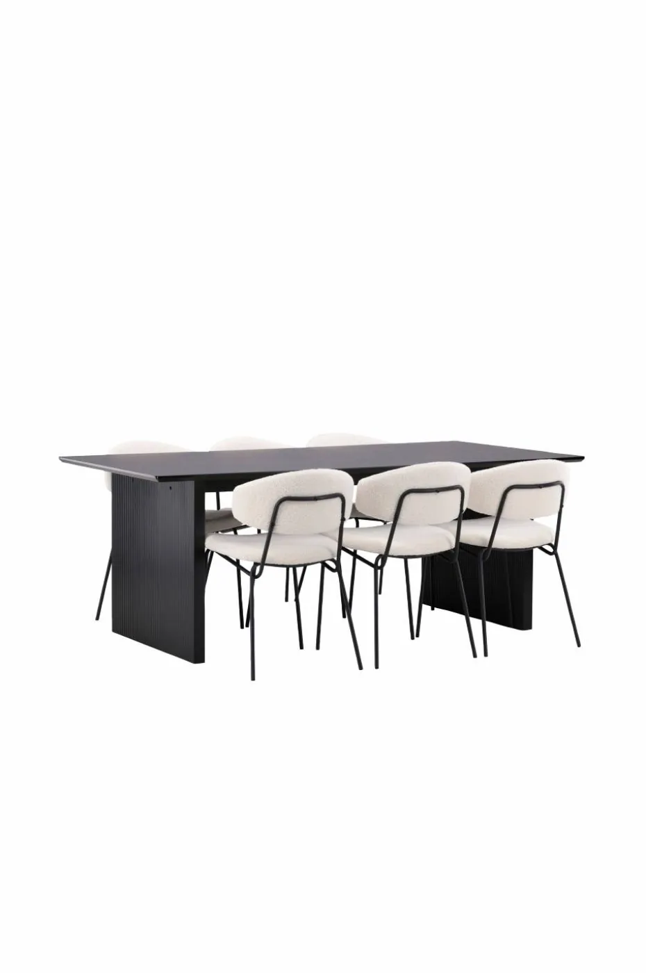 Venture Home Spisegruppe Vail med 6 stk stoler Chico